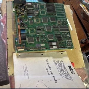 Fighters History Data East + Manual Jamma Arcade Game PCB Board CC